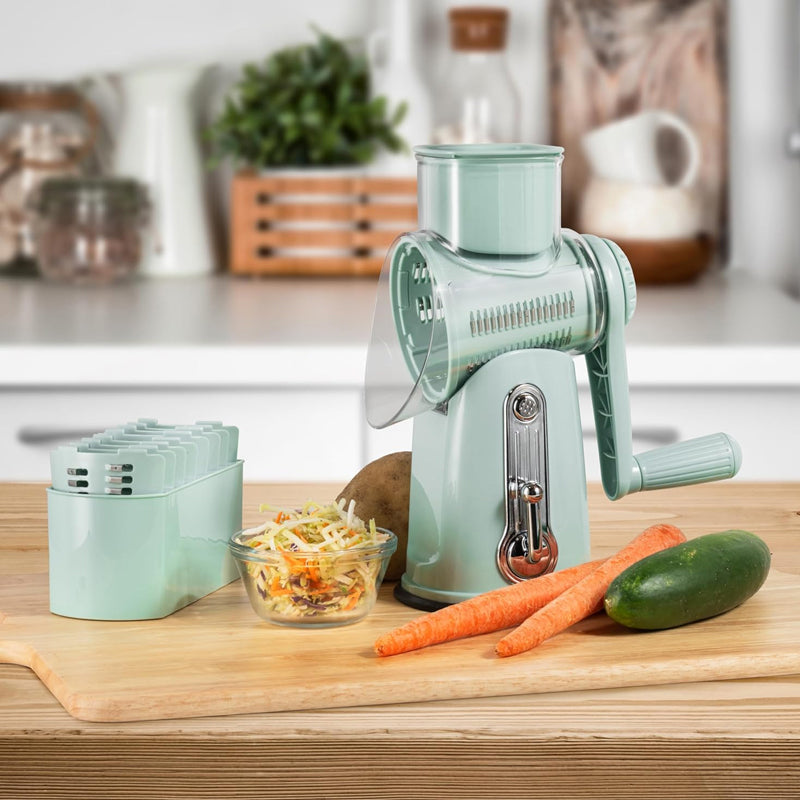 5 in 1 Vegetable Cutter Slicer, Rotary Cheese Grater | Bowlift