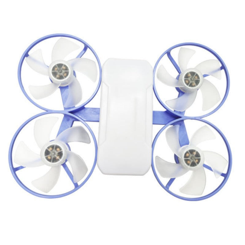 Modern ceiling fan with four blades and light | Karnz