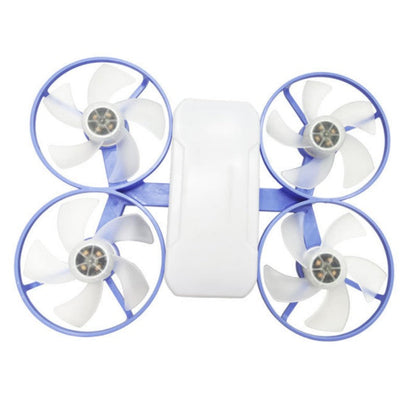 Modern ceiling fan with four blades and light | Karnz