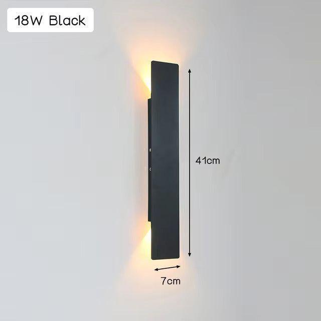 Skanto | Light - Modern Weather-Resistant LED Wall Lamp Made of Aluminum for Outdoor Use