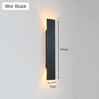Skanto | Light - Modern Weather-Resistant LED Wall Lamp Made of Aluminum for Outdoor Use