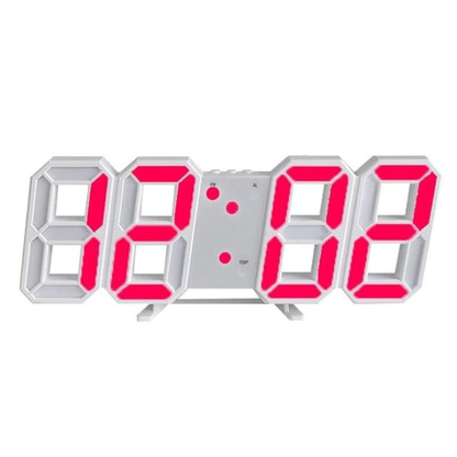 Kalsten | Modern 3D LED Wall Clock – Digital Eye‑Catching Display