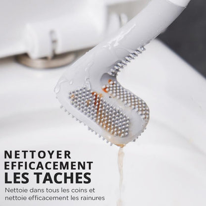 Brehn | Long-handled toilet brush - Say goodbye to stains.