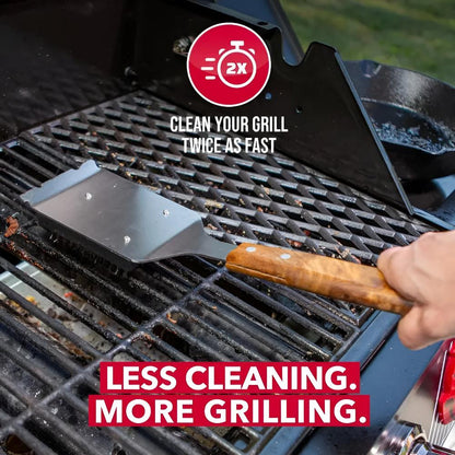 BowLift | Stainless Grill Brush and Scraper