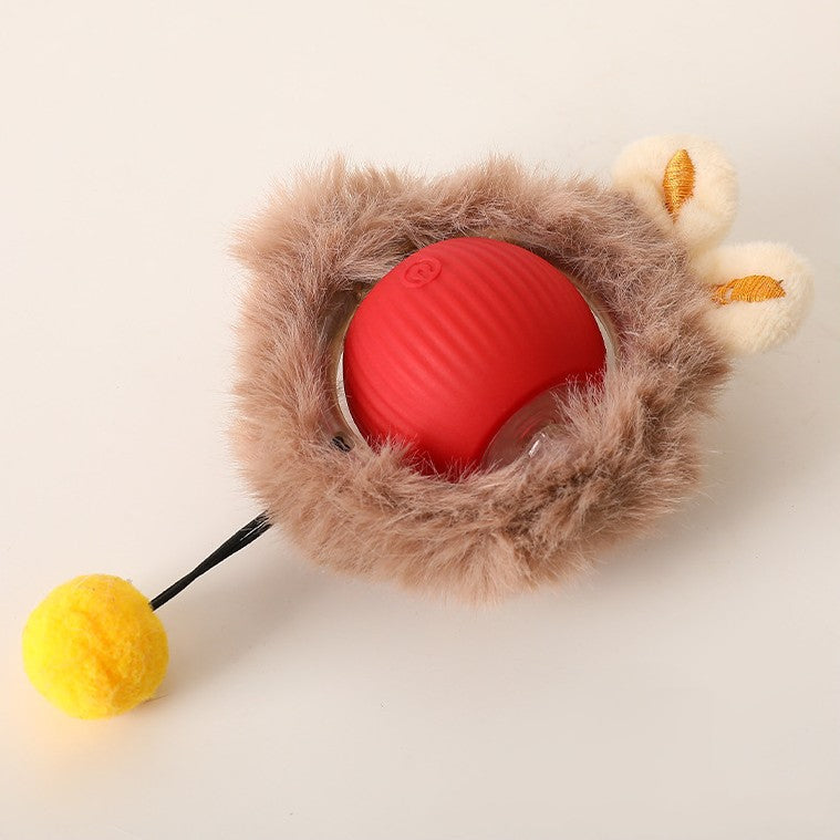 Skanto | Interactive Rolling Ball Toy with Tail for Dogs