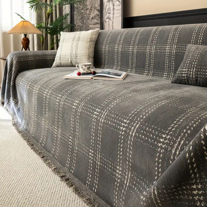 Skanto | Chesterfield Plaid Sofa Cover