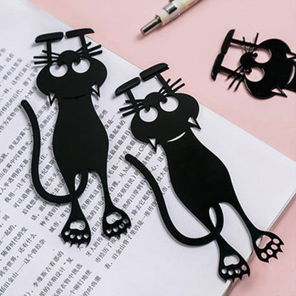Neckline Black Cat Bookmark Bowlift