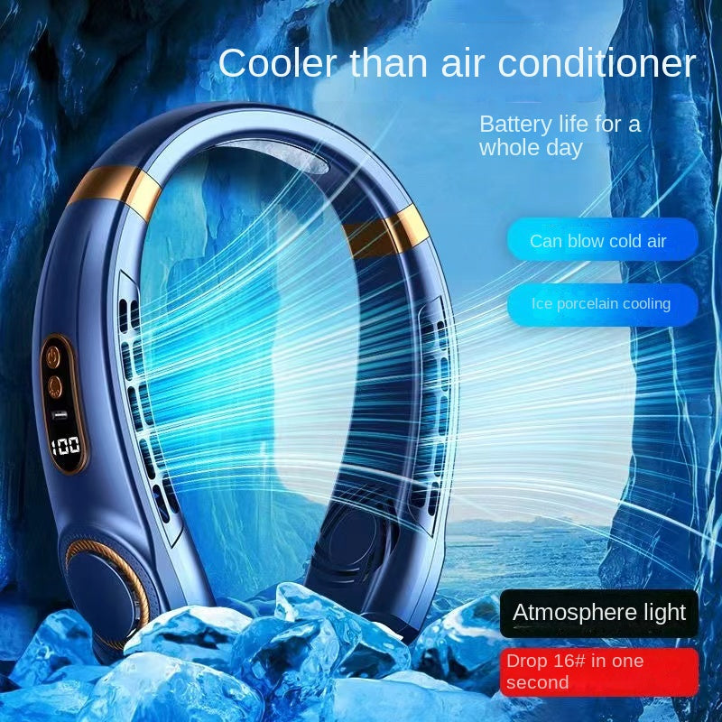 Skanto | Digital Display Portable Neck Fan