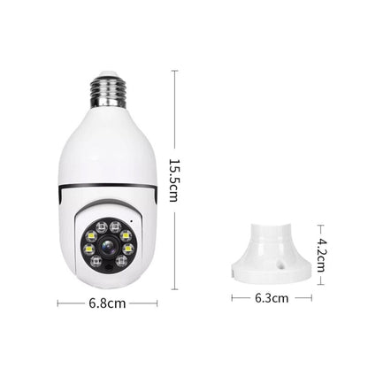 Wireless Wi-Fi Security Camera with Light Bulb | Karnz
