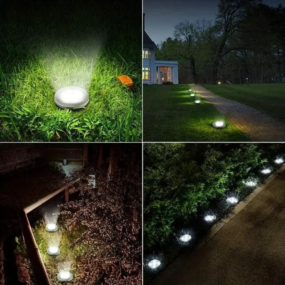 Solar Ground Lights – LED Path Lights for the Garden | Karnz