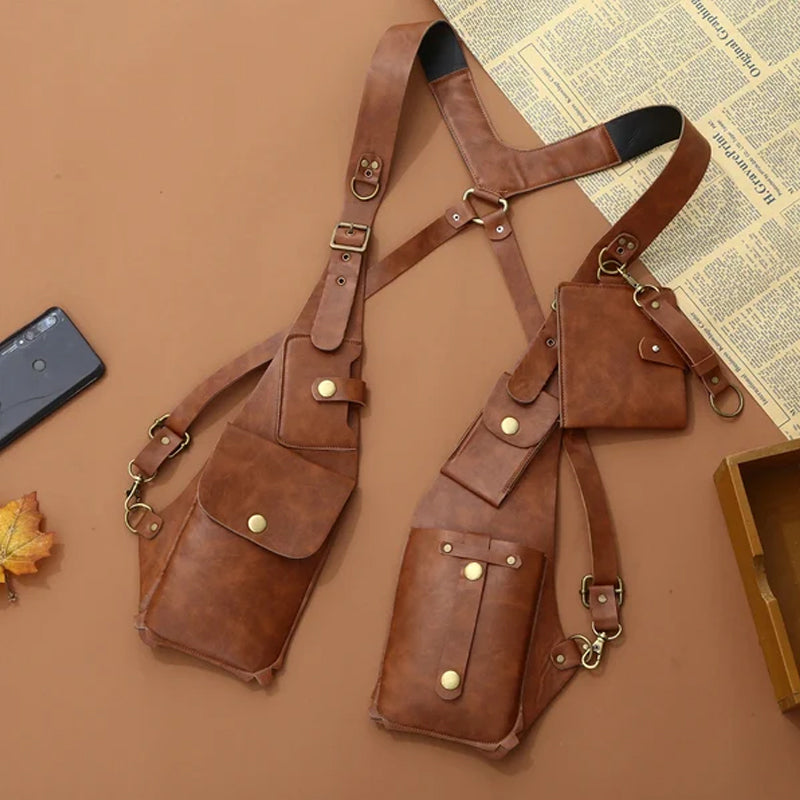 BowLift | Medieval Steampunk Retro Shoulder Bag with Shoulder Strap