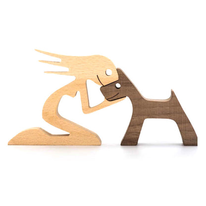 Skanto | Pet Lover - Wooden Sculpture Table Decorations