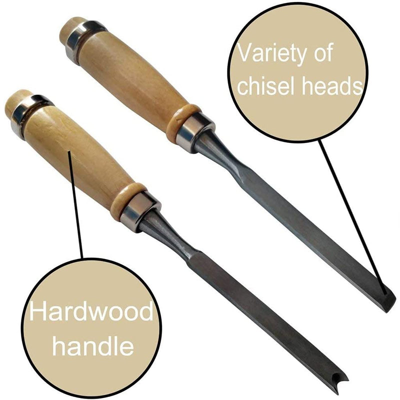 BowLift | Flat Shovel Wood Chisel Sets