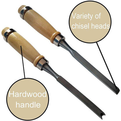 BowLift | Flat Shovel Wood Chisel Sets