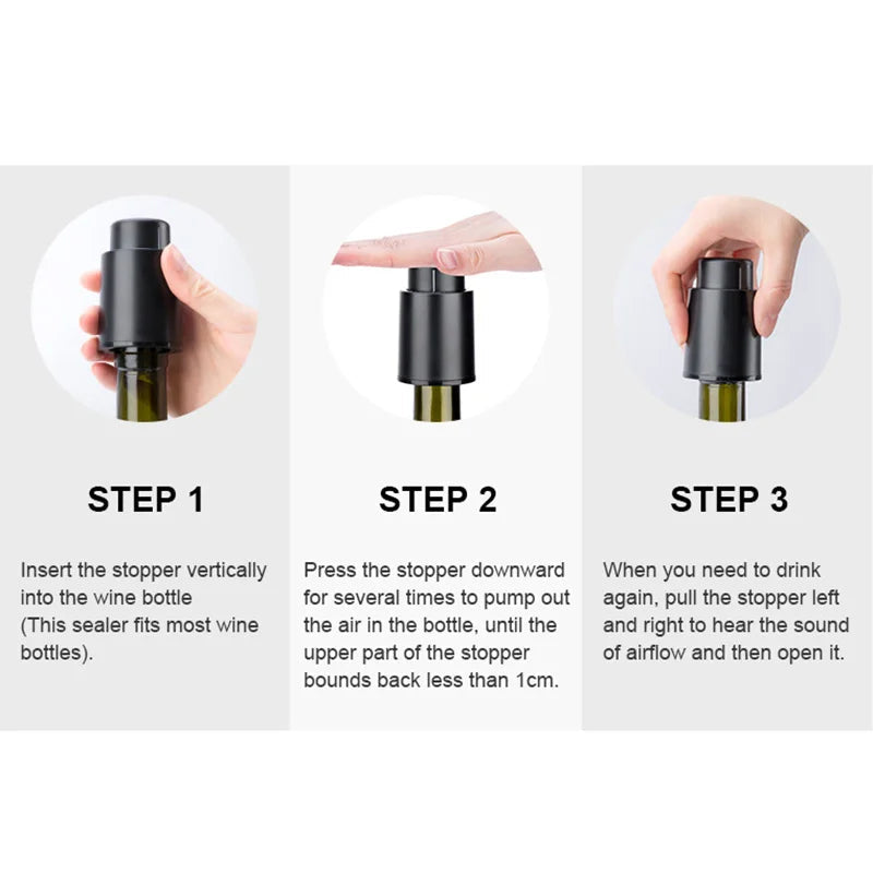 BowLift | Vacuum Seal Wine Bottle Stopper