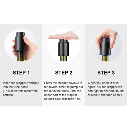 BowLift | Vacuum Seal Wine Bottle Stopper