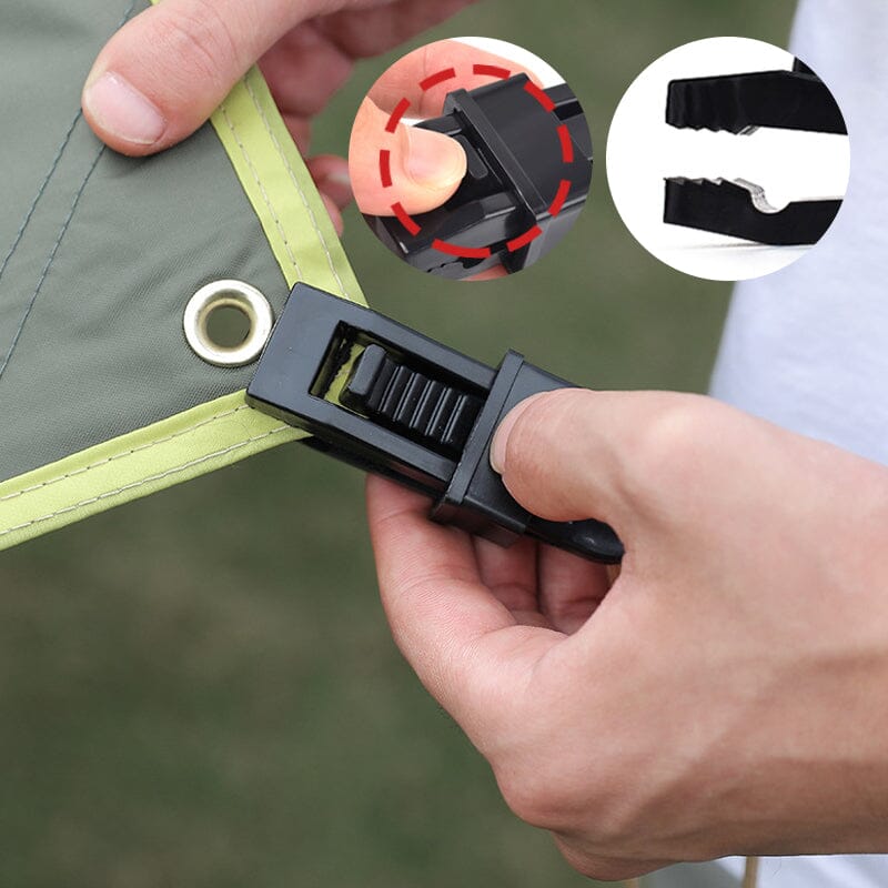 Adjustable Heavy Duty Lock Grip for Tarp & Shade Cloth | Karnz