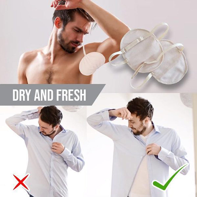 Washable sweat stopper under the armpits