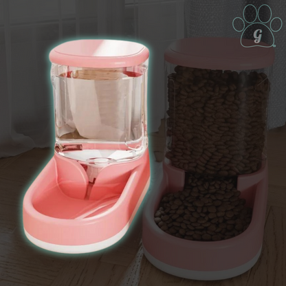 PET 3.8L Automatic Gravity Pet Food Dispenser or Water Dispenser