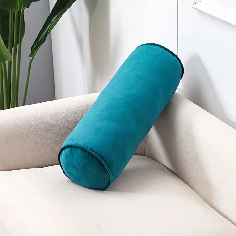 BowLift | Plush Velvet Bolster Cushion