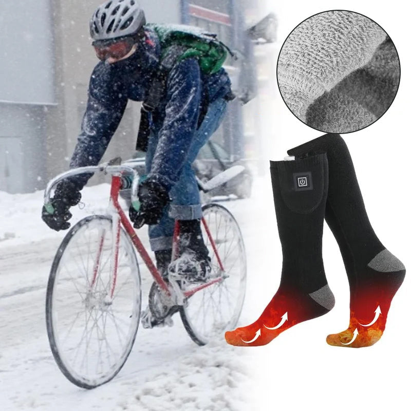 BowLift | Heated Socks ThermoLuxe | Rechargeable | Adjustable Temperature | Up to 8 h Heat