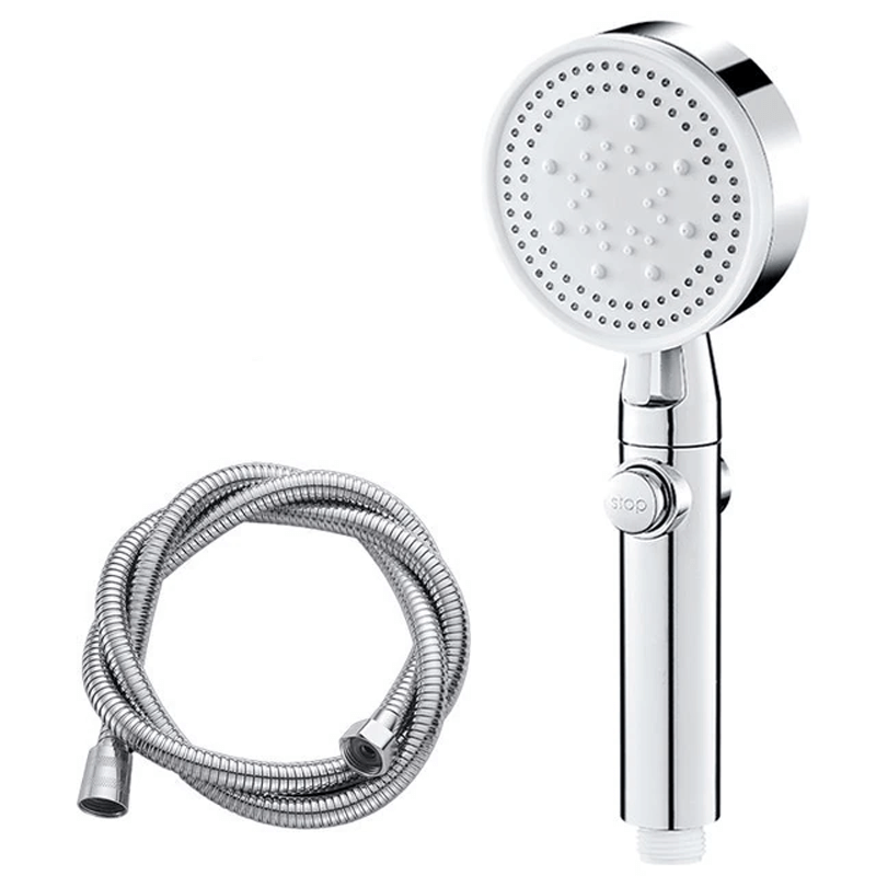 FlowControl Showerhead with 5 settings and push button | Kalsten