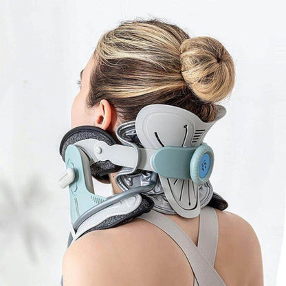 Skanto | Neck Stretcher for Pain Relief - Adjustable Cervical Traction Device Ideal for Neck Strain and Discomfort