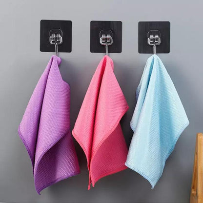 Fish Scale Microfiber Cloth Polishing Cleaning Cloth Set of 5 Pieces | Karnz