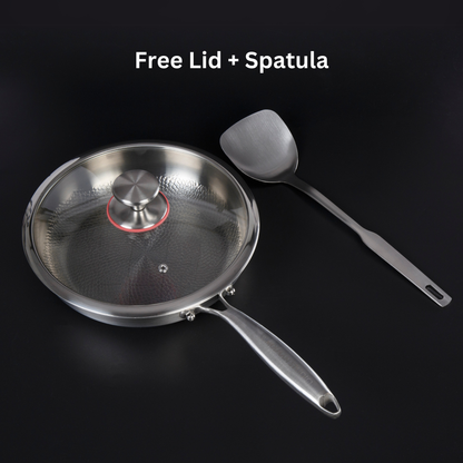 Skanto | Titan Frying Pan | Non-Toxic, Naturally Non-Stick & Ideal for Healthy Cooking