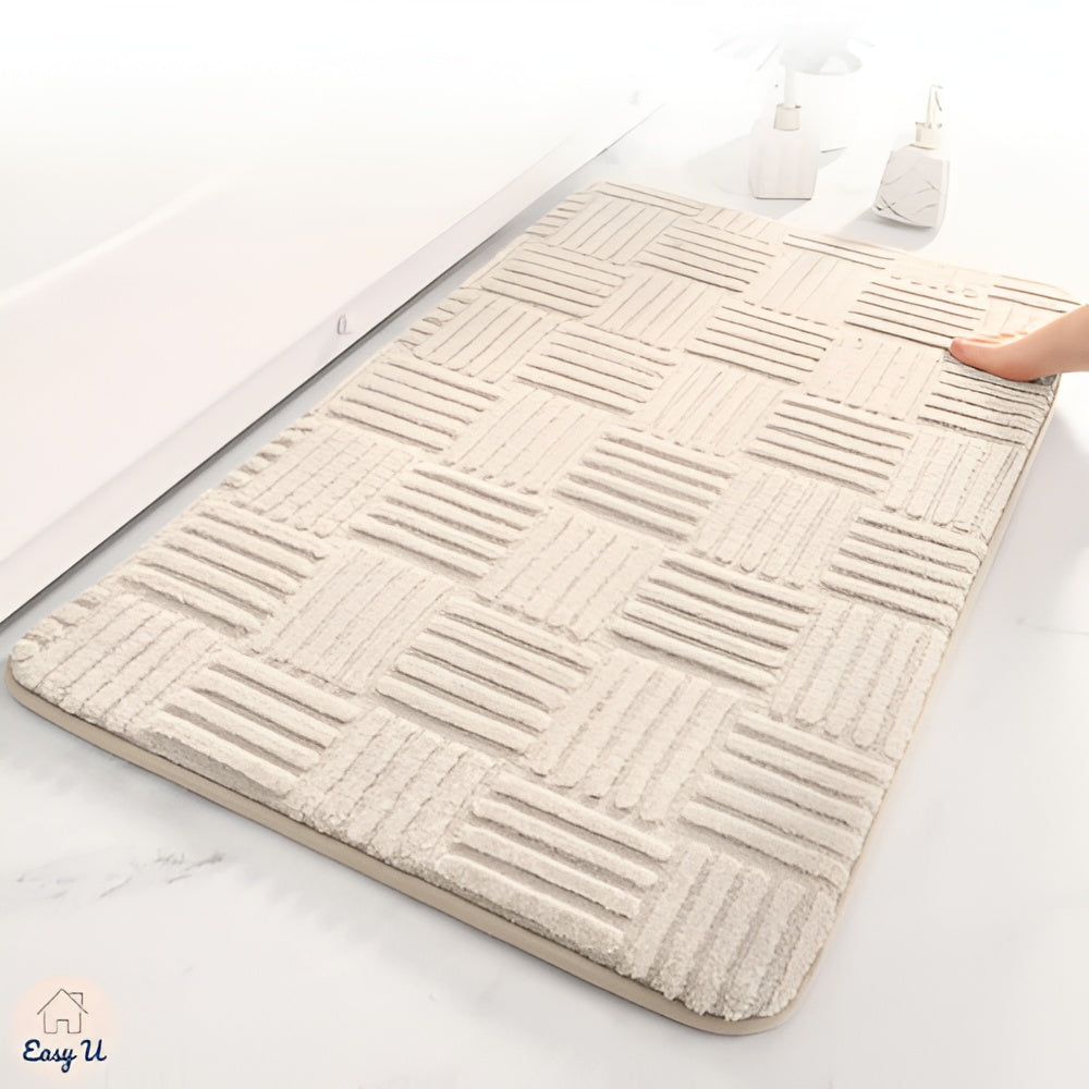 Skanto | Vivid Grid Absorbent Bath Mat