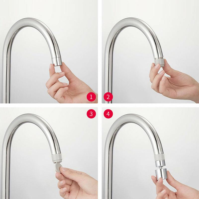 Swiveling Dual-Function Bubbler Faucet Head | Karnz