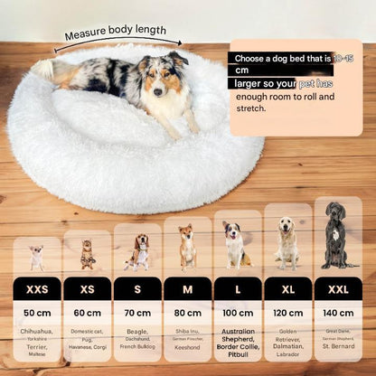 Skanto | FluffyNest Comfort Dog Bed – Orthopedic Plush Sleeping Pad for Dogs
