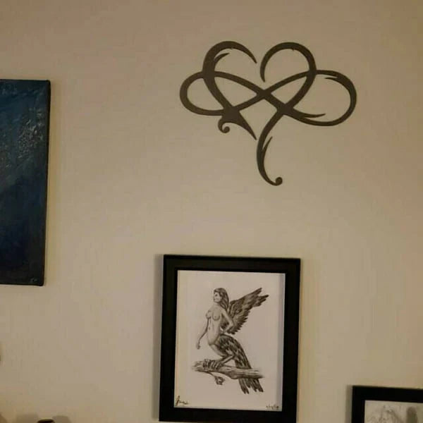 Skanto | Iron Wall Decor with Infinity Heart