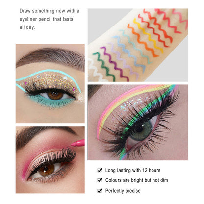 20 PCS Colored Eyeliner Pencil Set | Bowlift