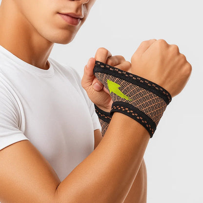 Copper‑Infused Compression for Wrist Pain Relief – Breathable Low‑Profile Sleeve for Everyday & Sports Bowlift