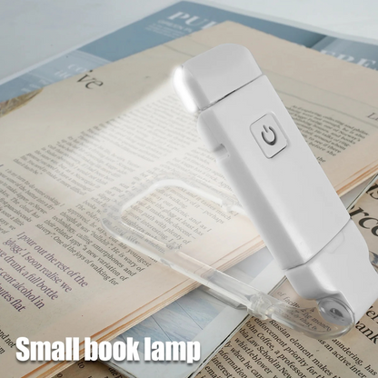 BowLift | Book Reading Lights - Adjustable LED Clip-on Rechargeable Book Light, USB Powered for Reading in Bed, Best for Bookworms and Kids