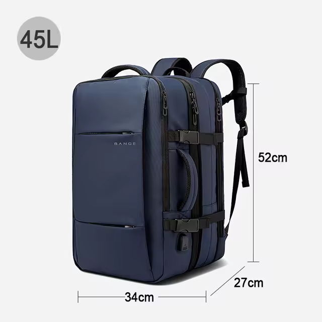 Skanto | Waterproof Expandable Travel Backpack – Large Capacity & Anti-Theft