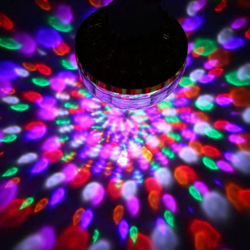 LED Disco Ball Colorful Rotating Light Bulb | Brehn