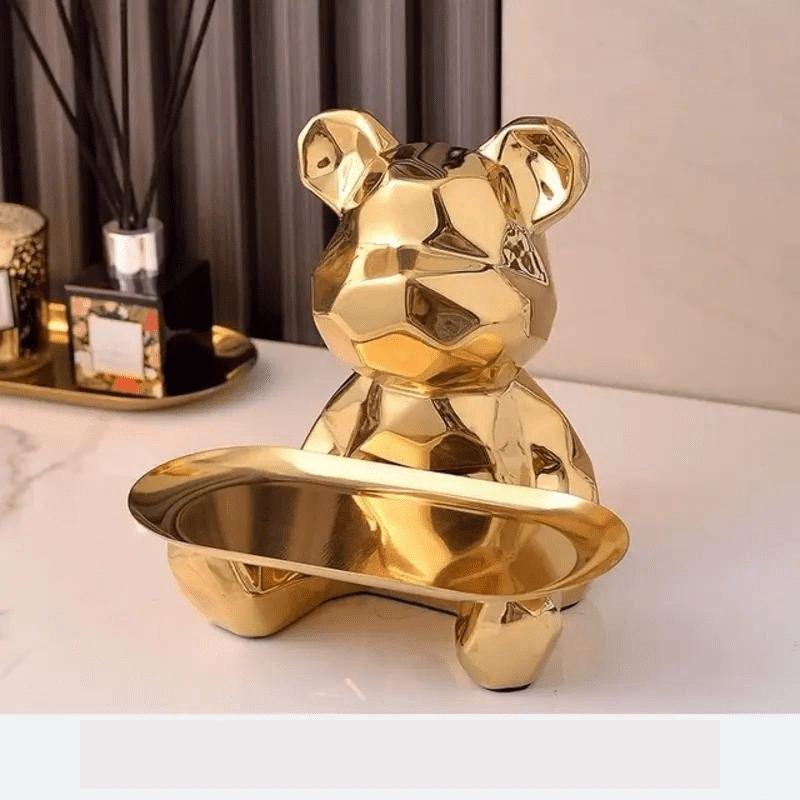 Skanto | Geometric Bear for Stylish Organization and Storage