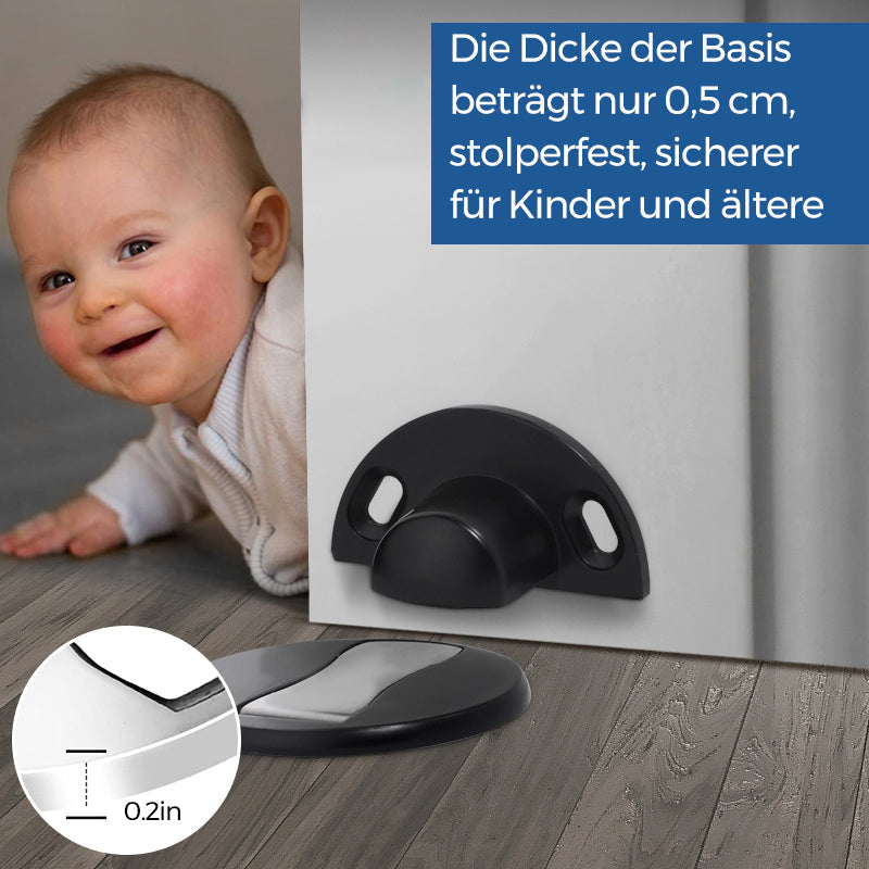 Skanto | Invisible Magnetic Door Stopper Made of Stainless Steel