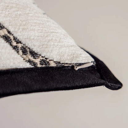 Elaborate decorative cushion covers with Jacquard embroidery
