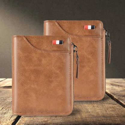 BowLift | Men's multifunctional RFID-blocking, waterproof and durable PU leather wallet for men