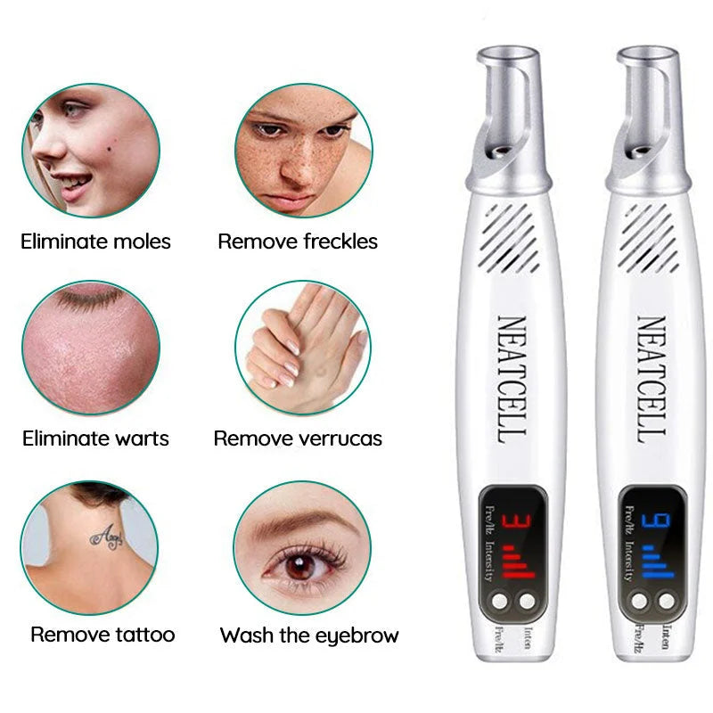 Skanto | Laser Removal Pen | Laser Tattoo Removal Red & Blue