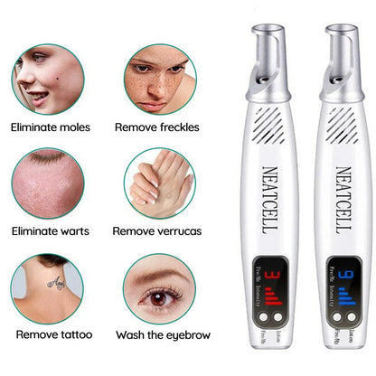 Skanto | Laser Removal Pen | Laser Tattoo Removal Red & Blue