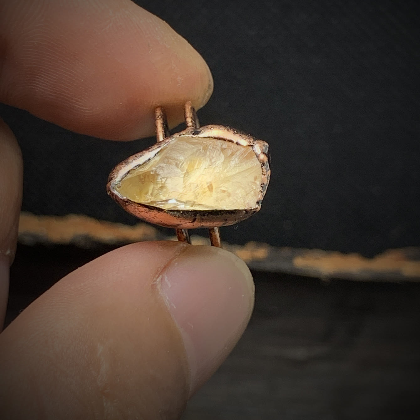 Skanto | Natural Raw Birthstone Ring - Selina