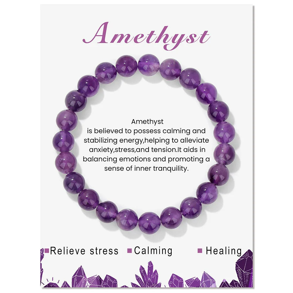 Skanto | Natural Crystal Healing Energy Bracelet - Aria