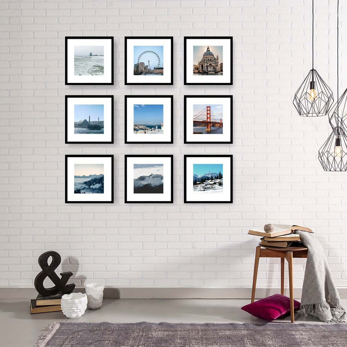 PhotoFrame – Stylish Wooden Frames Set Bowlift