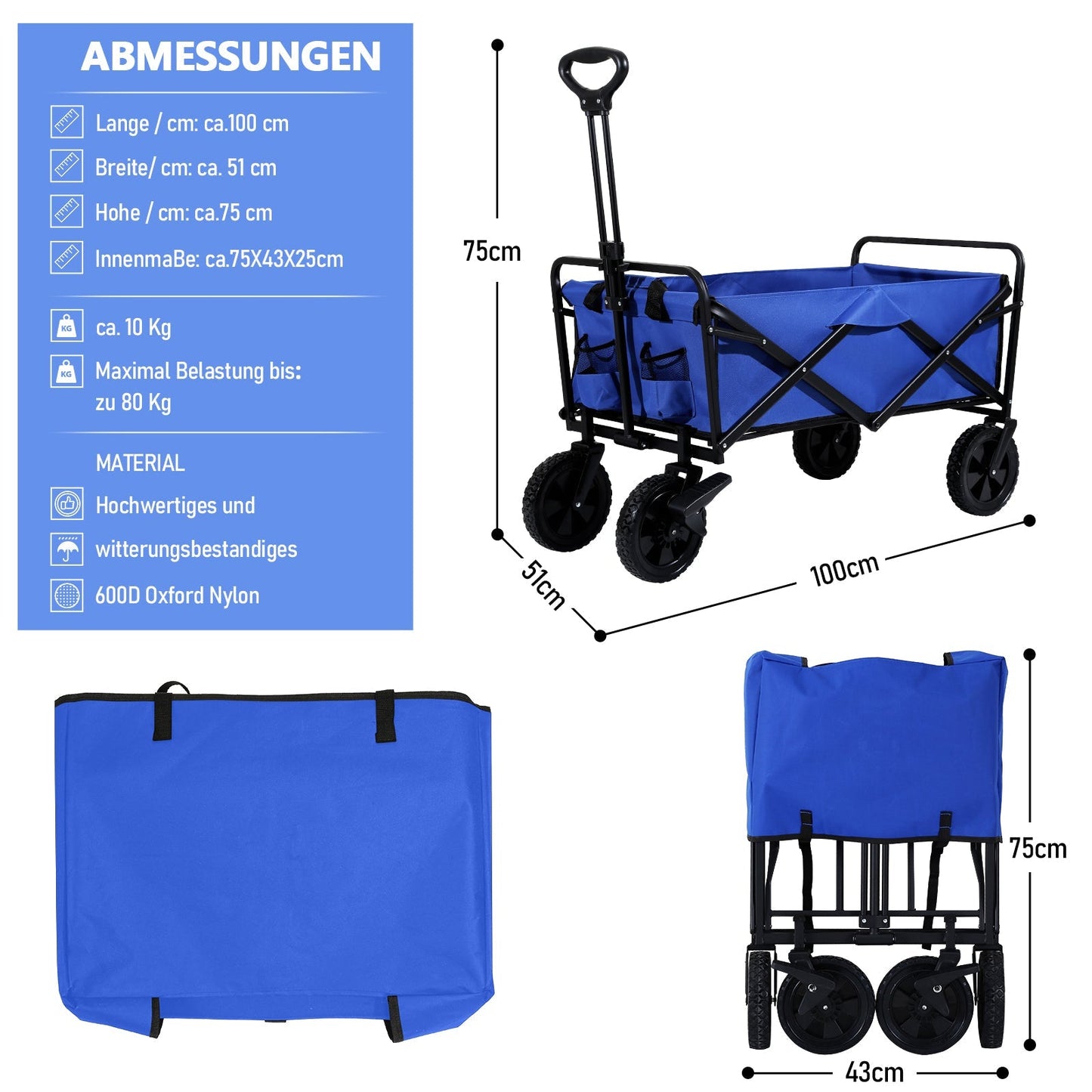 Trolley Tipping cart Transport cart 100kg load capacity | Bowlift