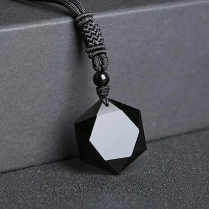 Skanto | Energetic Protection Obsidian Stone Necklace