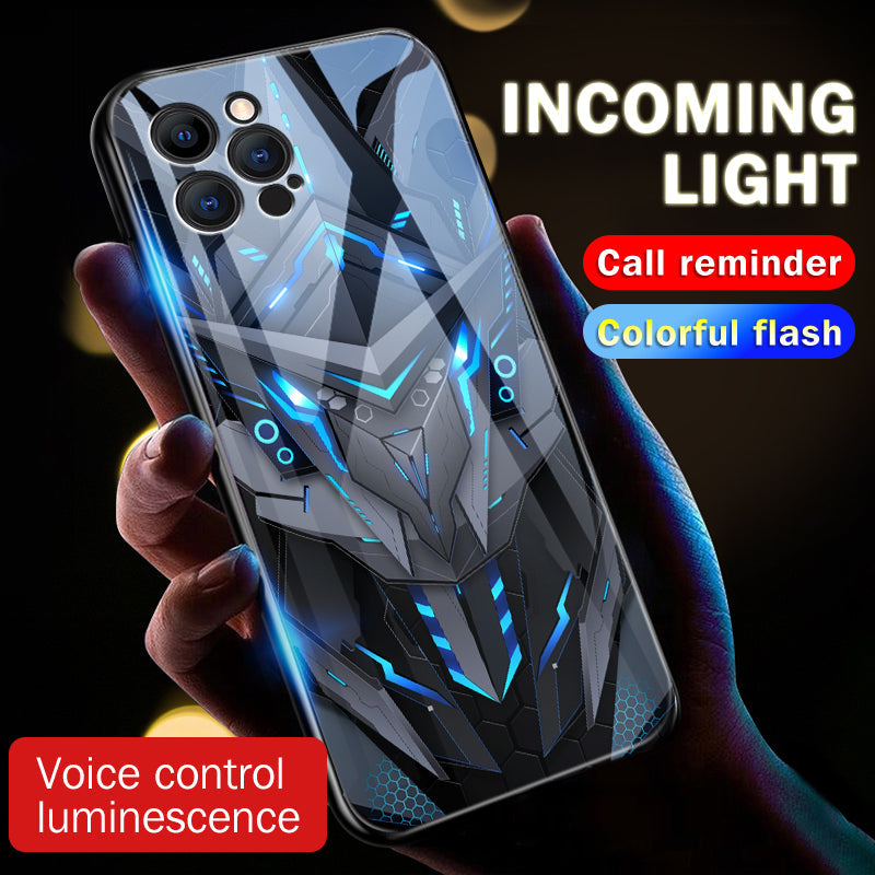 Skanto | Cool Mecha Apple Smart Flash Phone Case